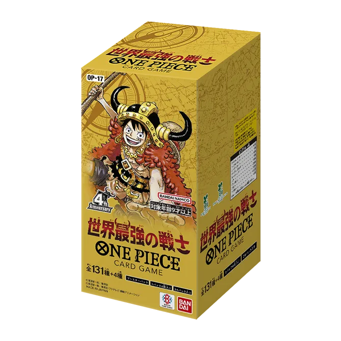OP-17 The World's Strongest Warriors Booster Box (JP)